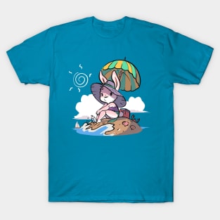 Bunny at the Beach T-Shirt